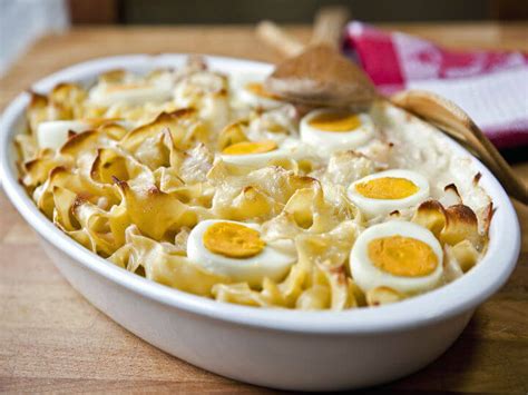 Gratinirana Tjestenina Sa šunkom I Tvrdo Kuhanim Jajima Fini Recepti