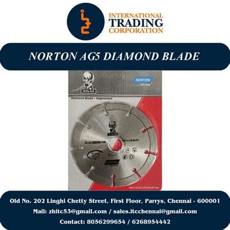 Norton Diamond Blade Marble Cutting Granite Cutting Blade Inch At