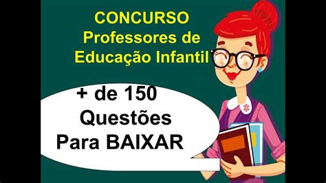 Simulados Mais De Quest Es Concurso Professor De Educa O Infantil