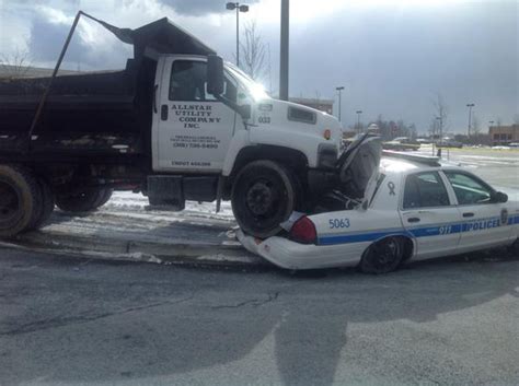 Police Dump Truck Driver In Custody After Intentionally Hitting 2