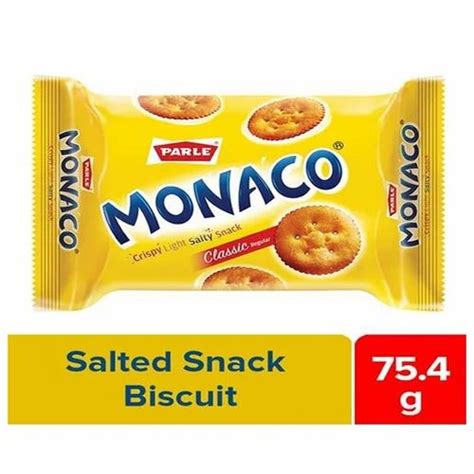 Sweet And Salty Parle Monaco Salted Snack Biscuits Packaging Type