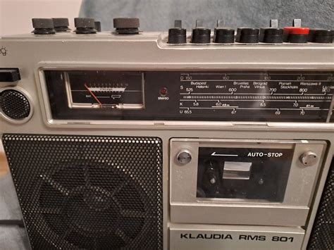 Radiomagnetofon Klaudia RMS 801 Warszawa Mokotów OLX pl