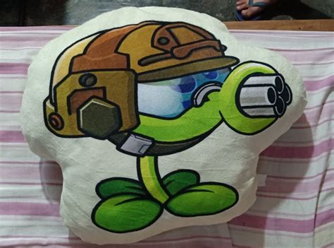 Gatling Pea Pillow | Plants vs. Zombies Plush Wiki | Fandom