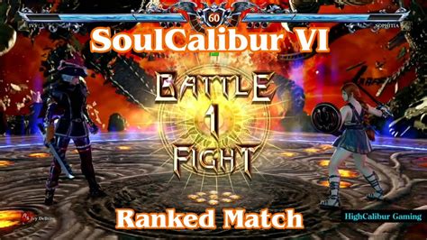 SoulCalibur VI Sophitia Vs Ivy Ivy Debris Ranked Match YouTube