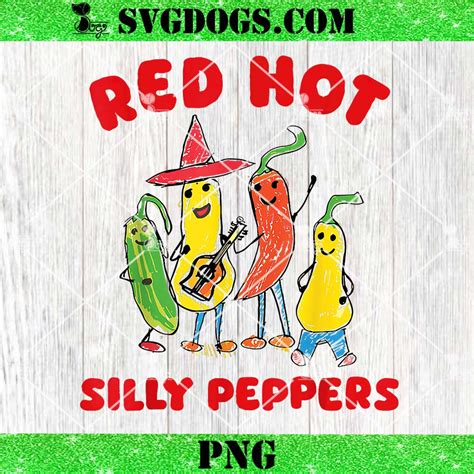 Red Hot Silly Peppers Png