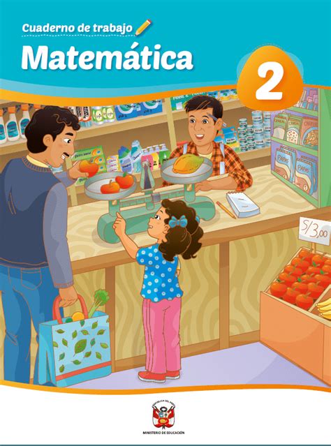 Cuaderno Libro De Trabajo De Matematica Segundo Primaria