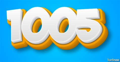 yellow white  text effect generator