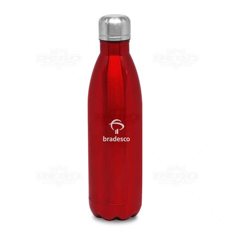 Squeeze Garrafa Inox Personalizada SQ122 Squeeze Redd Brindes