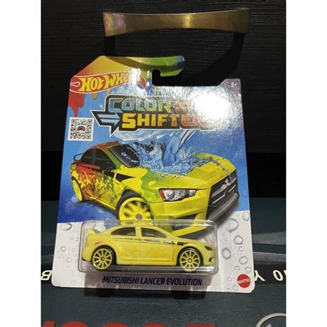 Hot Wheels Mitsubishi Lancer Evolution Shopee Malaysia