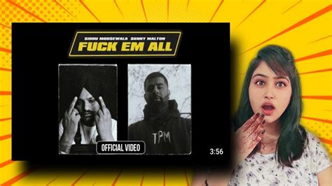 Fuck Em All Official Music Video Sidhu Moose Wala Sunny Malton