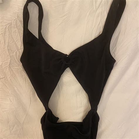 Kendall And Kylie One Piece Cut Out Bikini Depop