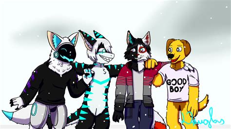 Me And The Boys Art By Me Rfurry