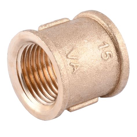 ᐉ Муфта латунь 1/2″ внутренняя-внутренняя короткая А0305А (000010506)