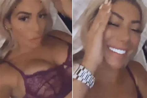 Chloe Ferry Grabs Bikini Top As Underboob Escapes In Teeny String Swimwear Daily Star