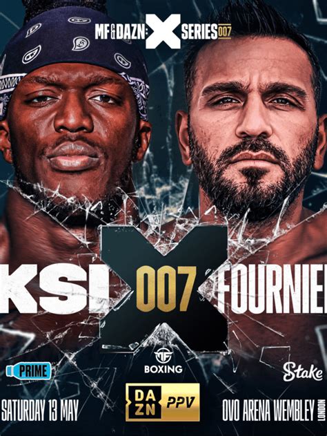 KSI vs. Joe Fournier Set, May 13 at OVO Arena in London – Clout News