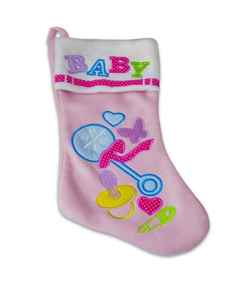 Pink Baby Christmas Stocking - CN11HQ6GOUD