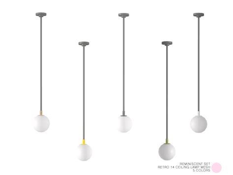 The Sims Resource October Ceiling Lamp