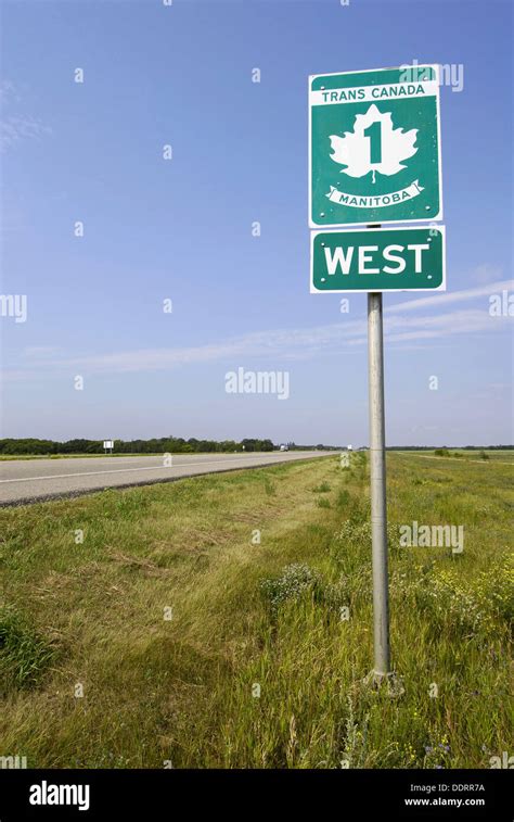 Manitoba Highway 1 Hi Res Stock Photography And Images Alamy