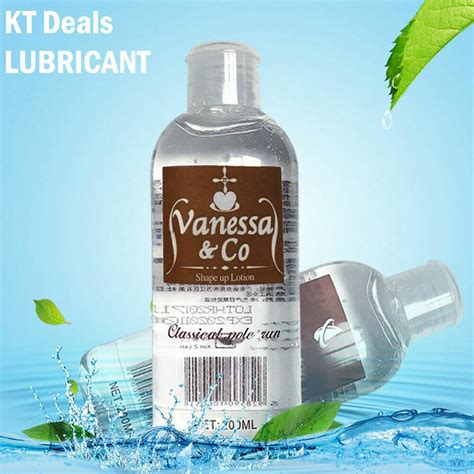 Smooth Slick Sex Lube For Women Men Moisturizer SAFE Water Based Toy Lubricant EBay