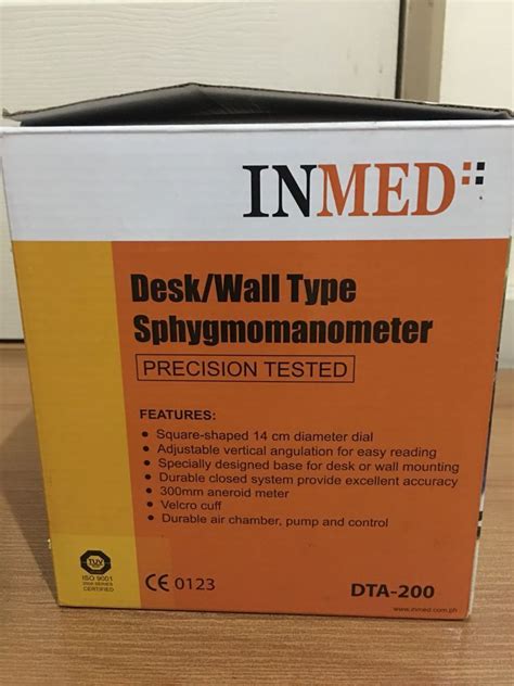 InMed Desk Wall Type Sphygmomanometer Bp Monitor Everything Else