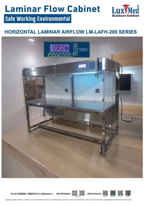 Luxmed Ss Ss Horizontal Laminar Airflow Cabinets Model Name Number