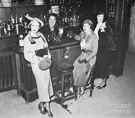 New York Society Women Enjoy Their First Legal Drink After The Repeal