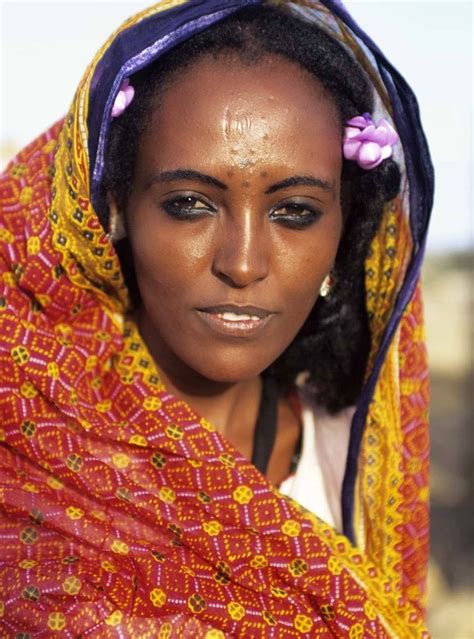 Tigre Woman Of Modern Ethiopia Ancient Abyssinia Or Middle India