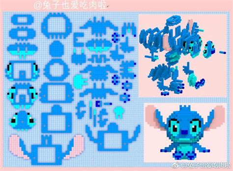 Set Of Stitch D Perler Bead Pattern Tutorial Ubicaciondepersonas