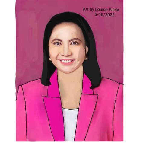 Leni Robredo Digital Art By Louisepacia On Deviantart
