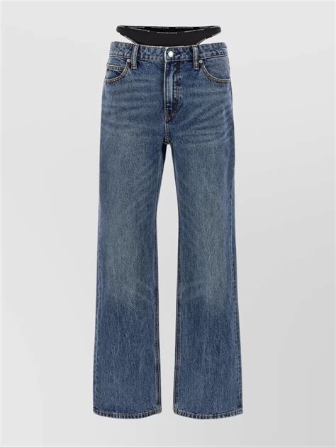 Alexander Wang Classic Logo Bikini Jeans The Fashion Square