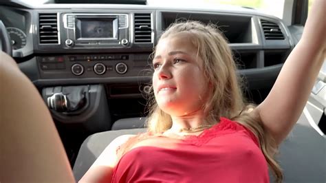 Slutty Blonde Girl Olivia Sparkle Is Having Sex In The Car PornID XXX