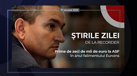 Ianuarie Prime De Zeci De Mii De Euro La Asf N Anul