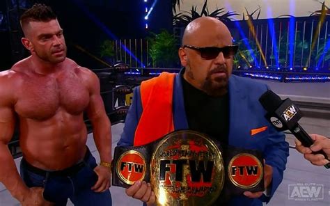 Taz Introduces FTW World Title To AEW & Crowns Brian Cage Champion