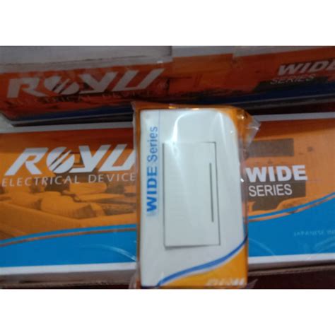 Royu Wide Series Set Pcs Per Box Aircon Outlet Set Switch