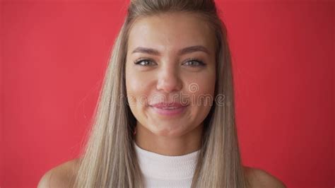 Angry Woman Face Expression Resentful Close Up Of Upset Model Face