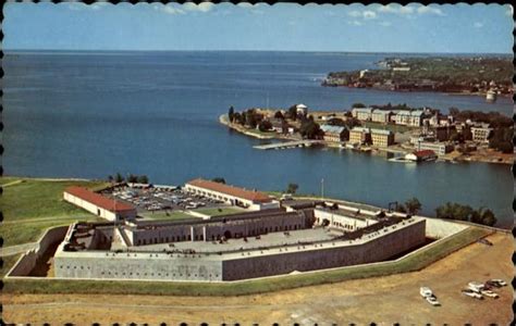 Birds Eye View Of Old Fort Henry Kingston On Canada Ontario