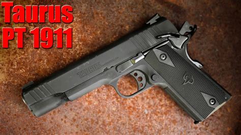 The Cheapest 1911 Taurus Pt 1911 9mm First Shots Youtube