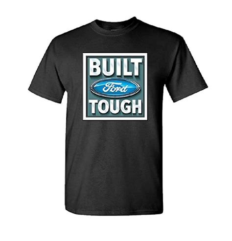 Ford Built Tough Stamp T Shirt Stellanovelty