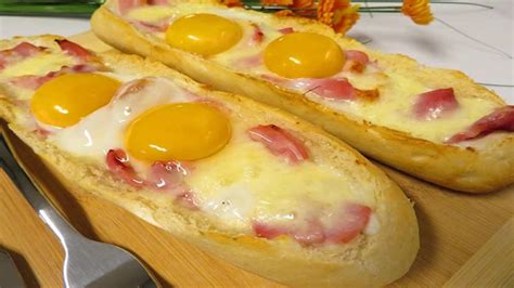 Baguettes Farcies Au Jambon Et La Mozzarella Extra Savoureuses