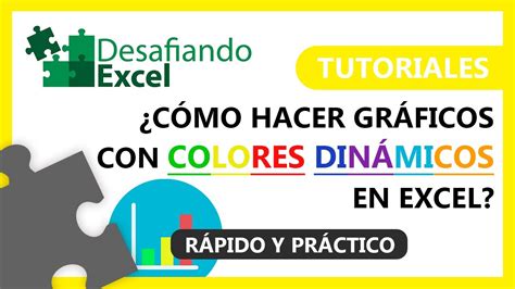 ¿cómo Hacer Gráficos Con Colores DinÁmicos En Excel Tutoriales De Excel 24 Youtube