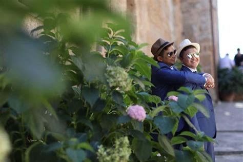 Proposal In Paris Wedding In Rome For This Pinoy Same Sex Couple GMA News Online