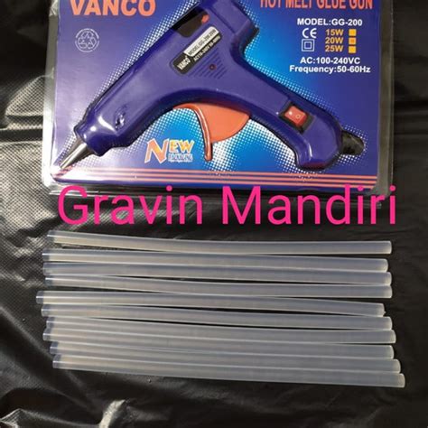 Jual Hot Melt Glue Gun Alat Lem Tembak ON OFF Jakarta Utara Gravin Mandiri Tokopedia