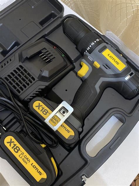 Lotus Cordless 18v Impact Drill On Carousell