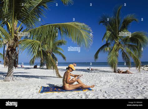 Smathers Beach Key West The Keys Florida USA Stock Photo Alamy