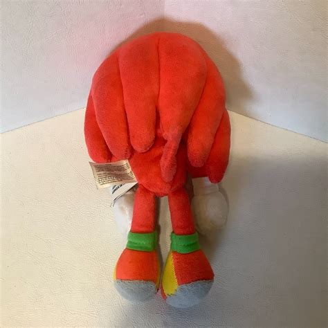 Mavin | Tomy Sega Sonic the Hedgehog Knuckles Plush Stuffed Animal 8\