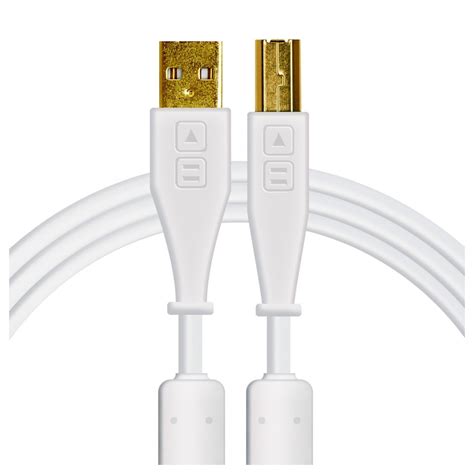 Dj Tech Tools Chroma Usb B Cable 1 5m White At Gear4music