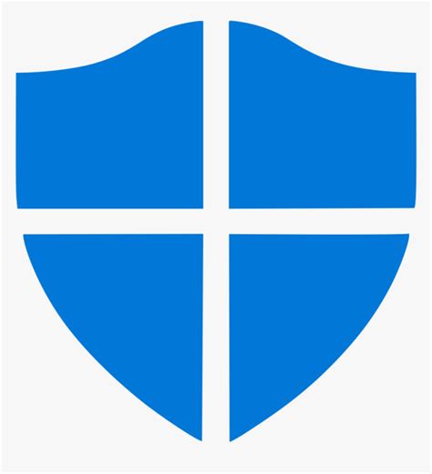 Windows Defender Logo - Windows Defender Security Center Icon, HD Png Download - kindpng