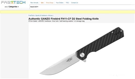 Ganzo Firebird FH11 D2 Folding Knife - RC Groups