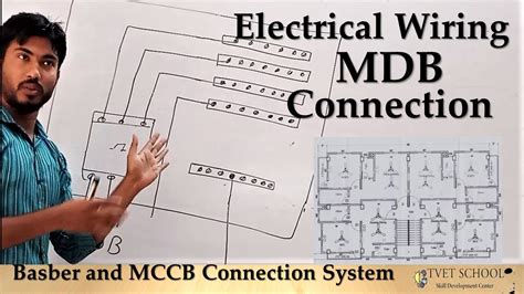 Electrical Wiring Mdb Connection With Mccb। Tvet School Youtube