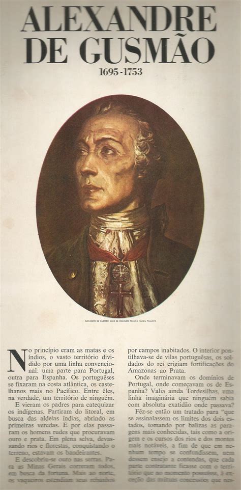 E E Alexandre De Gusmão - Turma da História: Alexandre de Gusmão.